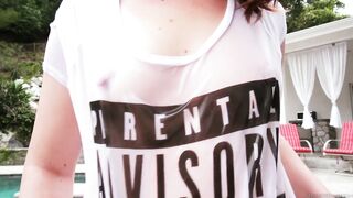 Jodi Taylor DP’d, Her Big Ass Swallows Two Large Cocks in HD