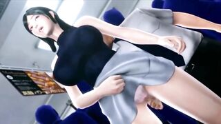 The lonely girl lustful Ep02 – Public sex on train ( Hentai uncensored 3d 03)