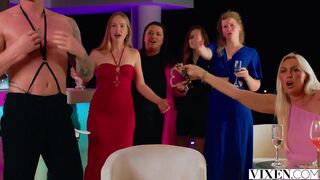 Nicole Ari And Margo Von Teese Misbehaving Beauties Turn Bachelor Party Into Crazy Foursome – Vixen