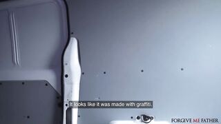 Forgive Me Father – Romy Indy – Horny Hitchhiker Confesses and Fucks